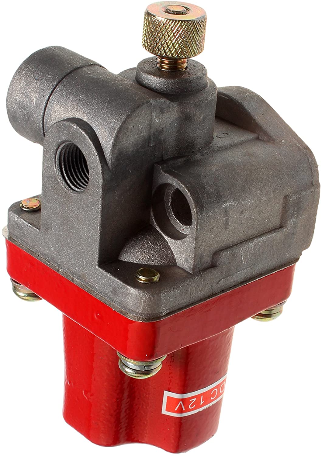 12V Fuel Shutdown Solenoid 3018453 AR5499 Compatible for Cummins Engine N14 NTA855 KTA19 KTA38 KT50 - KUDUPARTS