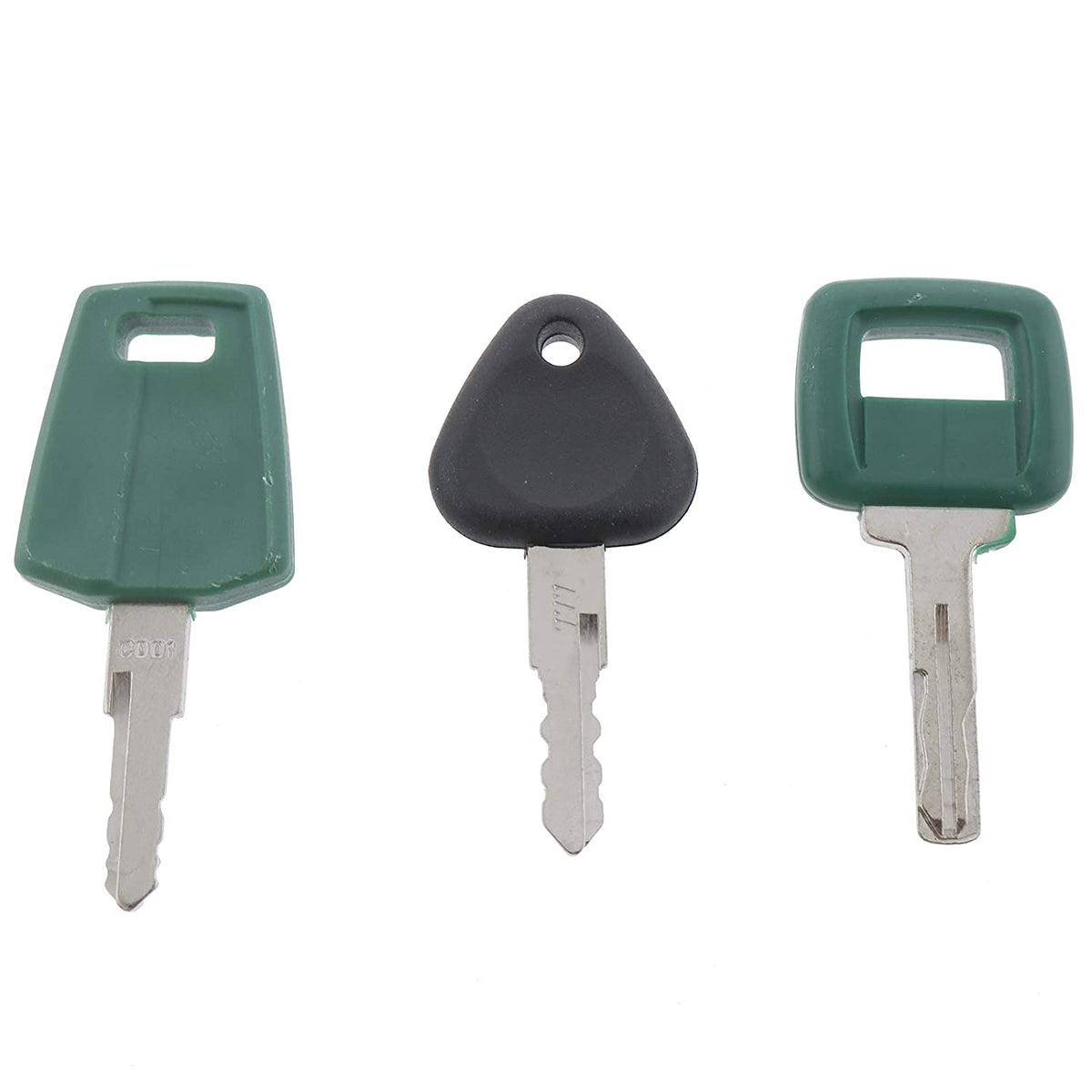 3 Sets Key Construction Compare for Volvo Excavator Loader Truck - KUDUPARTS