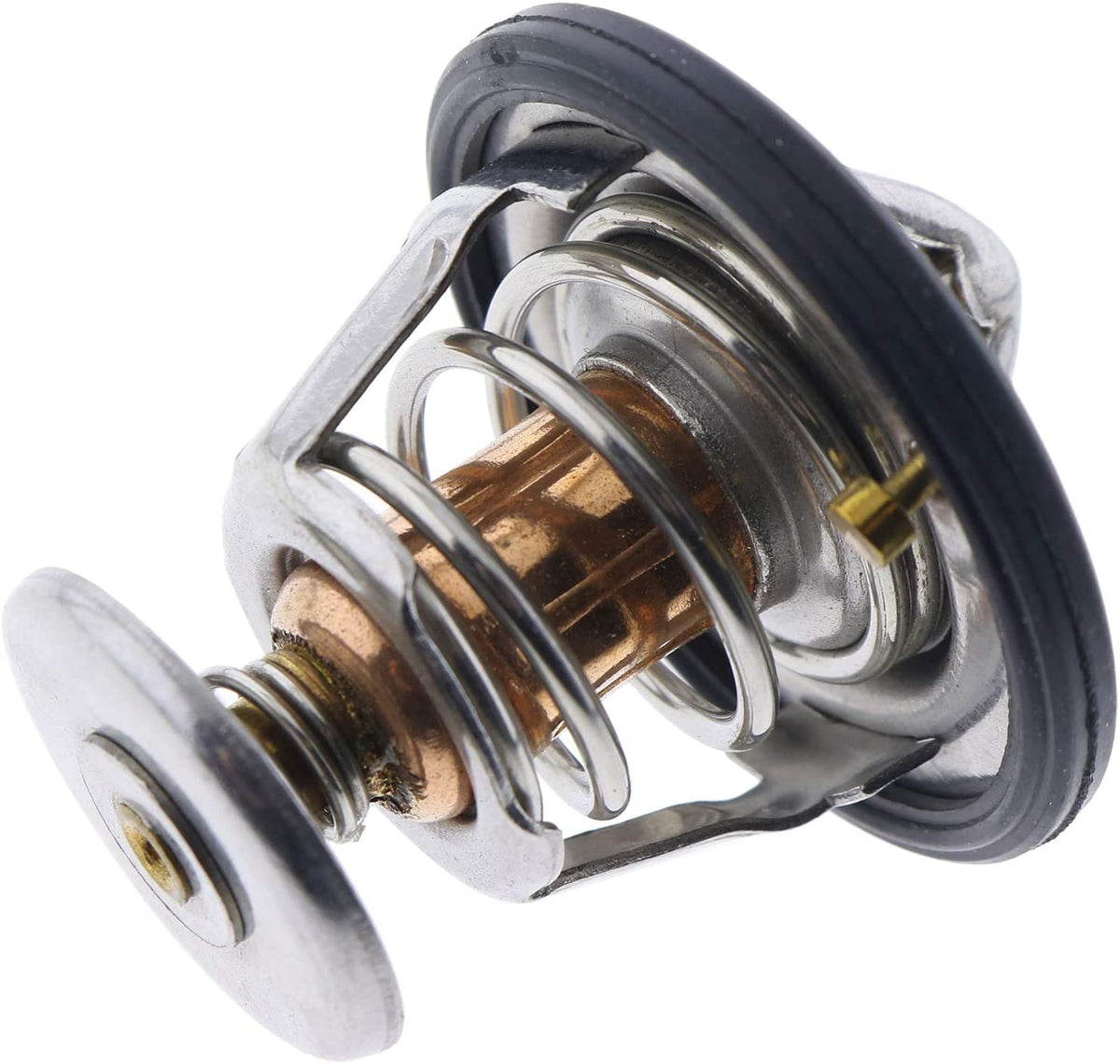 Thermostat YM129155-49801 Fit for Komatsu PC27R-8 PC27MR-2 PC55MR-3 PC45R-8 PC50MR-2 PC45MR-3 PC35R-8 PC35MR-2 PC30MR-2 PC35MR-3 PC30MR-3 3D88E 4D88E Engine - KUDUPARTS