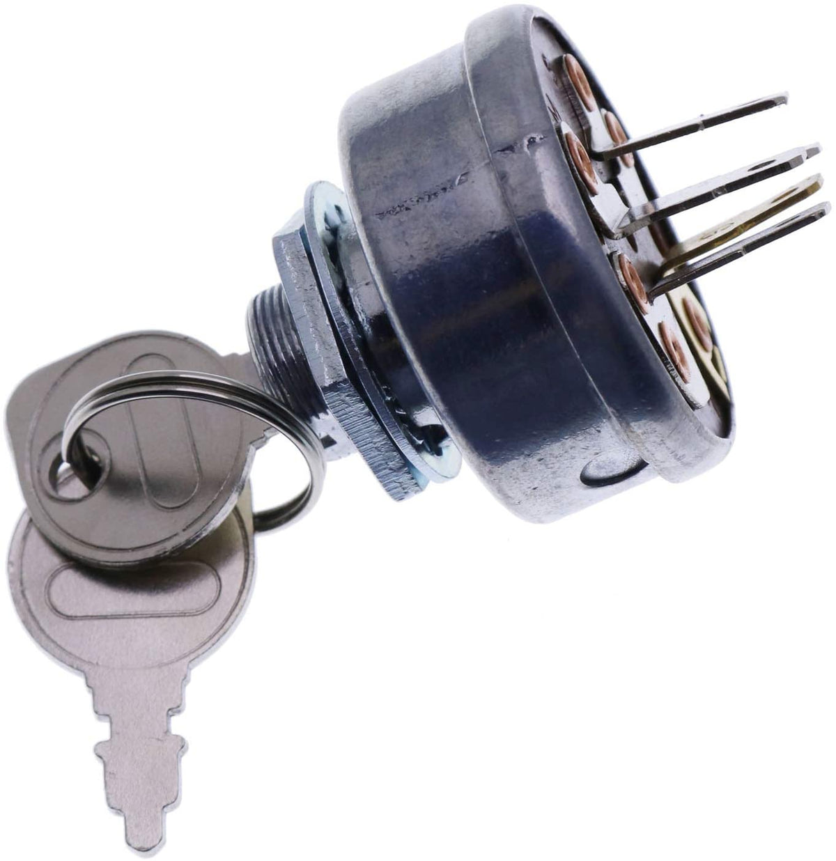 Ignition Switch 430-538 334012 STD365402 532365402 725-0267 23-0660 24695 24688 3621R AM102551 925-0267A for Poulan Husqvarna Craftsman MTD Toro John Deere Dixon 539125010 4197 - KUDUPARTS