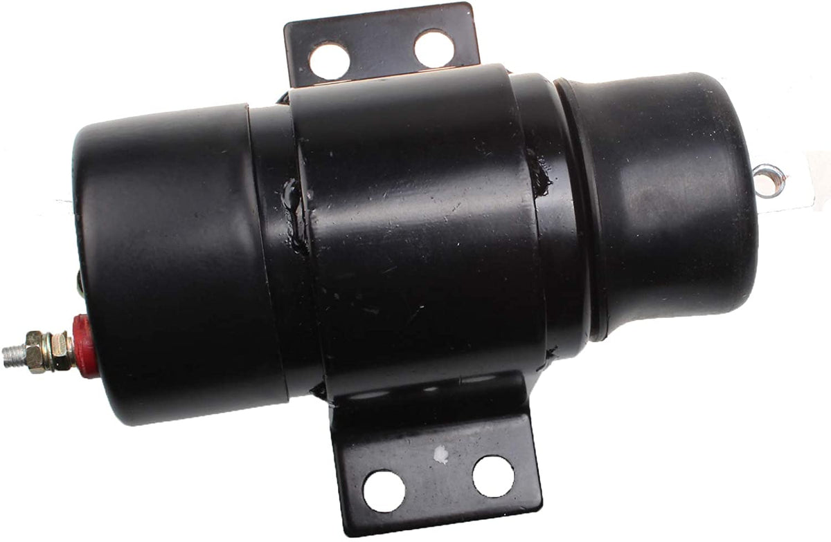 Fuel Shutoff Solenoid ME049145 24V for Mitsubishi 4D 6D 8D 6D14 6D15 6D16 6D22 - KUDUPARTS