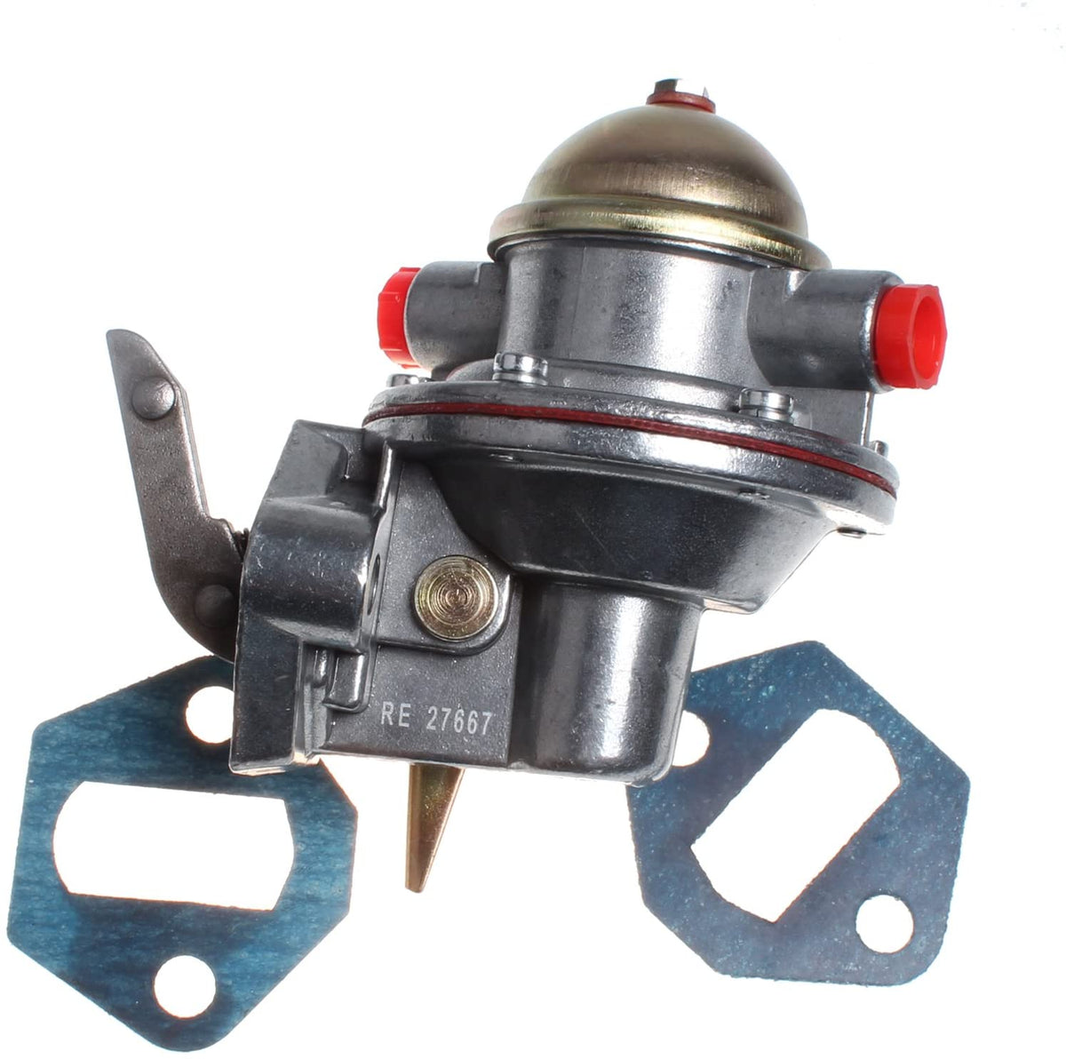 Fuel Pump RE27667 for John Deere 310 310A 310C 315C 401C 410 410B 410C 510B 610B 710B 2355 2750 2755 2955 301 301A 302 401B 401D 700A 760A - KUDUPARTS