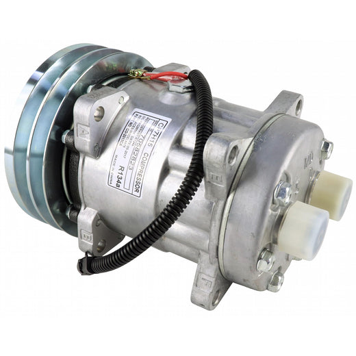 SD7H15 A/C Compressor 86993462 for CASE 2366 2377 2388 2577 2588 5088 5140 650K 750K 850K STX275 STX280 STX325 STX330 - KUDUPARTS