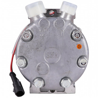 Compresor de aire acondicionado SD7H15 de 12V 84290377 para Tractor New Holland T4.105 T4.110F T5.105 T5.115 T4.55 T4.65 T5.95 T4.85