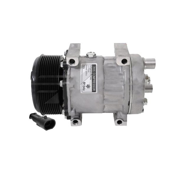 SD7H15 A/C Compressor 47358876 for CASE Tractor FARMALL 110U 115U 105U 100C 120C 120U 90C 110C - KUDUPARTS
