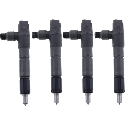 4 Pcs Fuel Injector 729907-53100 for Yanmar Engine 4TNV98 4TNV98T Komatsu PC75R-2 PW75R-2 WB70A-1 WA95-3 CK20-1 CK25-1 SK1020-5 - KUDUPARTS