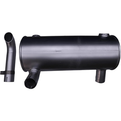 Muffler Silencer 085-8373 086-0014 for Mitsubishi Engine S4K-T Caterpillar CAT Excavator E120B E110B - KUDUPARTS