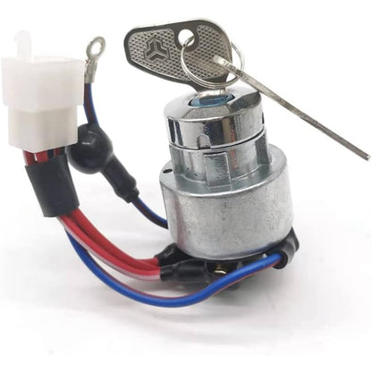Ignition Starter Switch TC020-31820 TC020-31822 3 Position 5 Connection termial for Kubota B2150 M6800 M4900 BX2200 L2501D L2600F L2800F L3000F L3200F L4400F L4600H MX4700F - KUDUPARTS