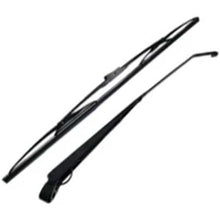 Wiper Arm & Blade 4257131 4257132 for Hitachi Excavator EX100-2 EX100-3 EX120-2 EX120-3 EX200-2 EX200-3 EX220-2 EX220-3 EX300-2 EX300-3 EX300-5 EX400 EX400-5 - KUDUPARTS