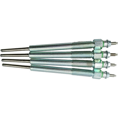 4Pcs Glow Plug 8980542560 for Isuzu Engine 4JJ1 Hitachi Excavator ZX110-3 ZX120-3 ZX130-3 ZX135US-3 ZX140W-3 ZX160LC-3 ZX180LC-3 - KUDUPARTS