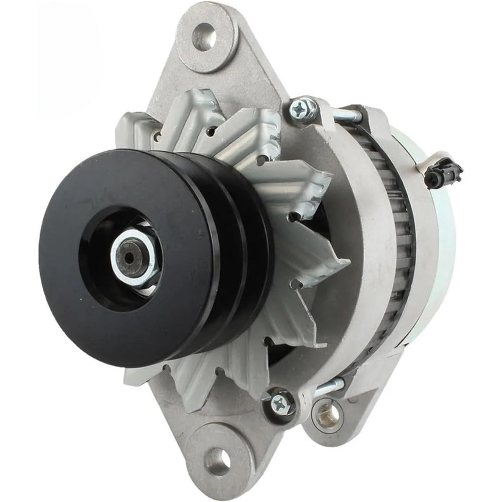 24V 60A 2PK Alternator 600-825-6271 for Komatsu Engine SAA6D140E-5B Loader WA430 WA480 - KUDUPARTS