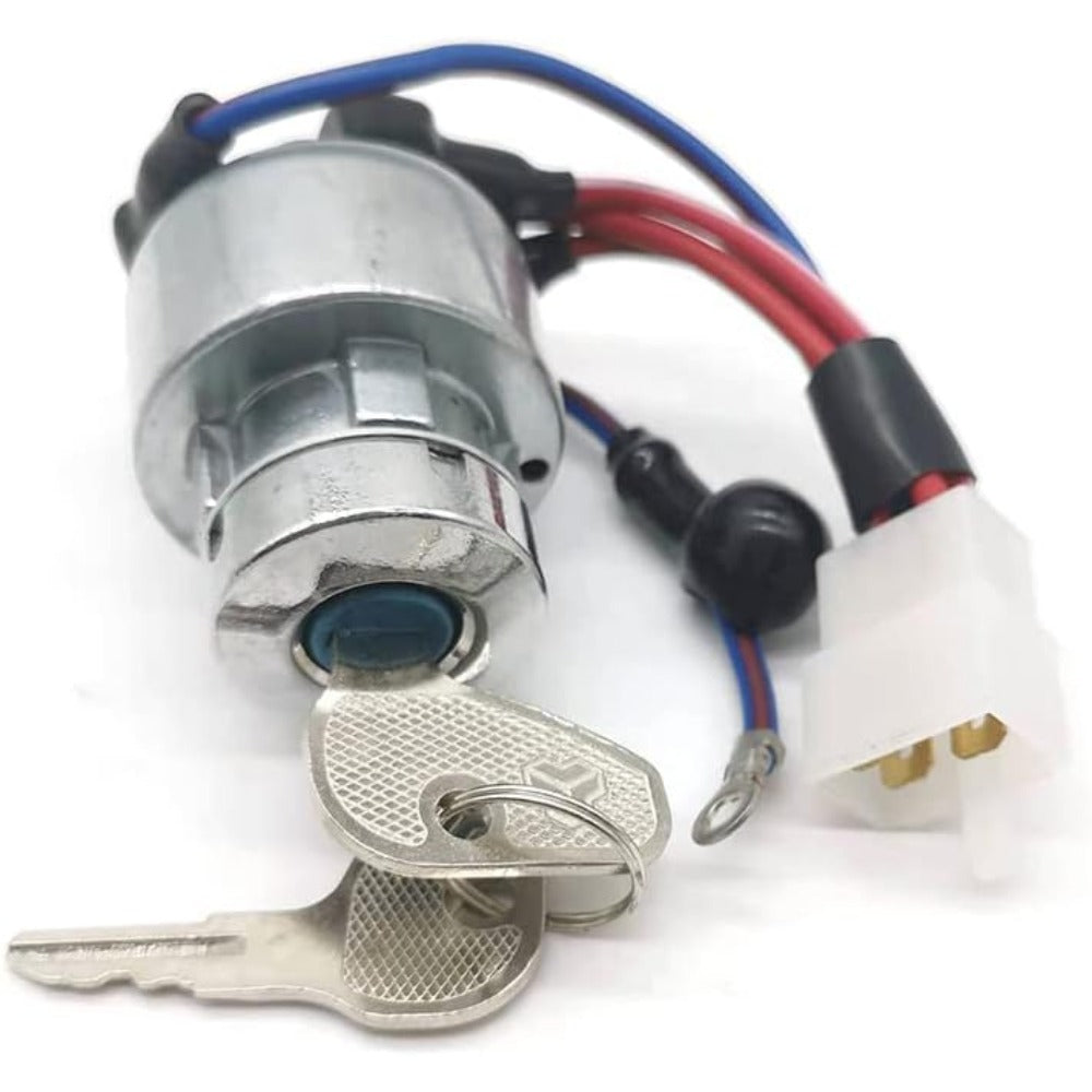 Ignition Starter Switch TC020-31820 TC020-31822 3 Position 5 Connection termial for Kubota B2150 M6800 M4900 BX2200 L2501D L2600F L2800F L3000F L3200F L4400F L4600H MX4700F - KUDUPARTS