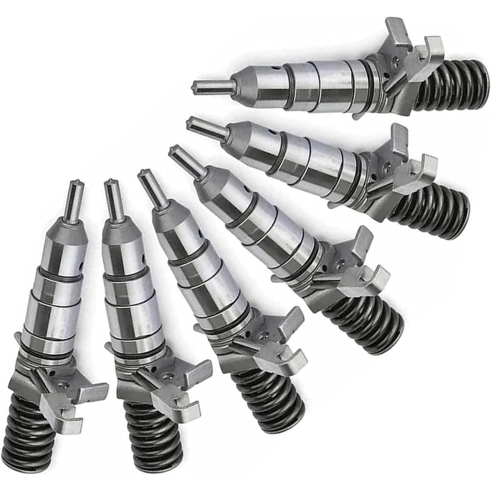 6 Pcs Fuel Injector 127-8228 20R-2057 for Caterpillar CAT Engine 3116 3406B - KUDUPARTS