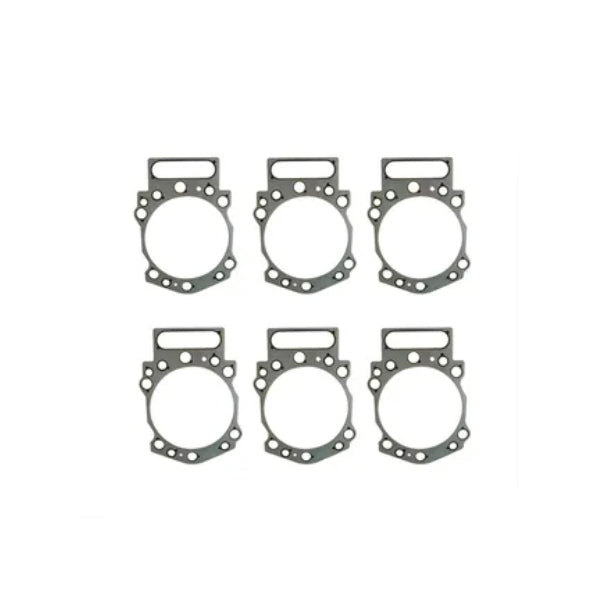 6 PCS Cylinder Head Gasket 3166289 for Cummins Engine K19 KTA19 K38 K50 - KUDUPARTS