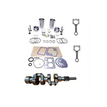 Kit de reconstrucción de revisión estándar, cigüeñal y biela para motor Kubota Z602