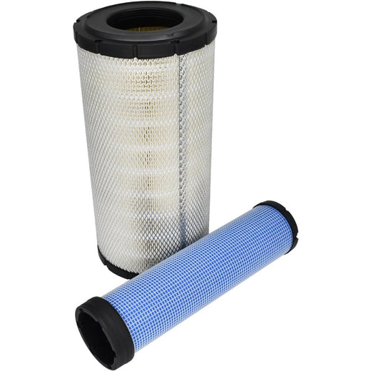 Air Filter Kit 600-185-3100 600-185-3200 for Komatsu Excavator PC200-7 PC200-8 PC228US-3 - KUDUPARTS