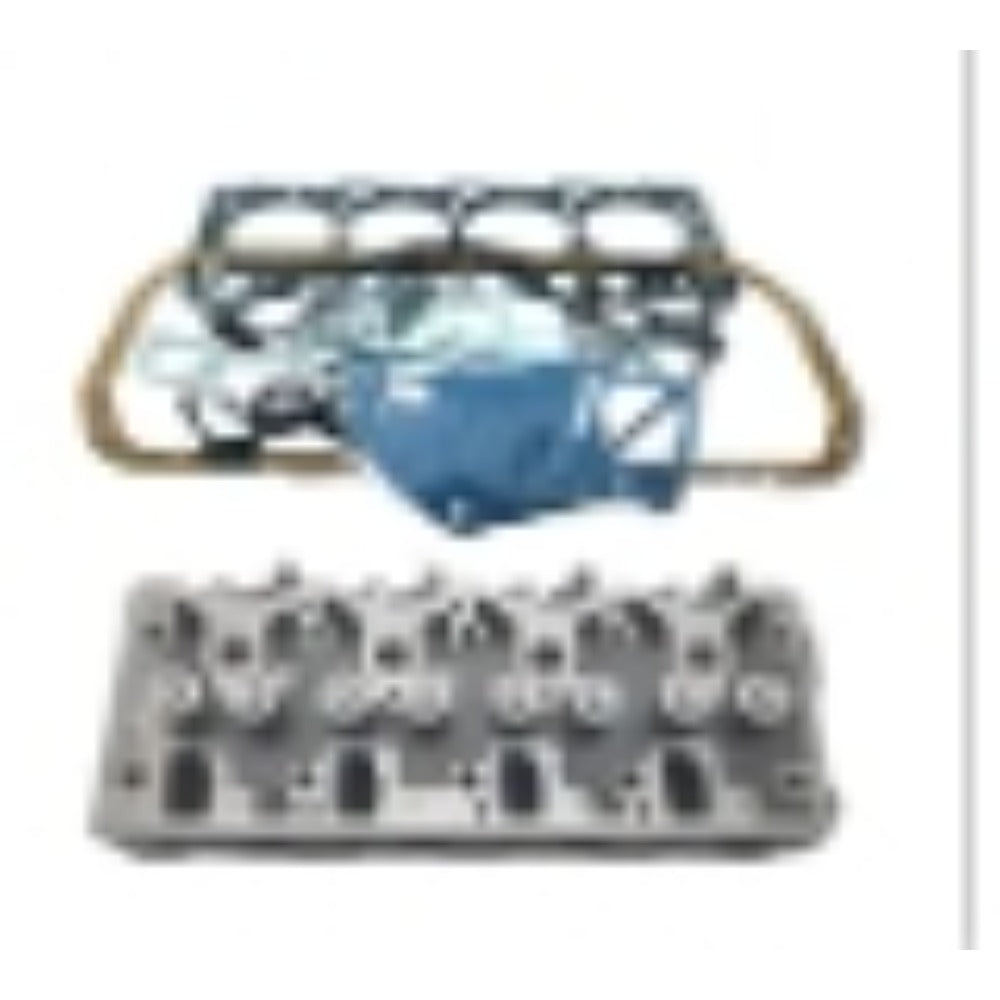 4LE2 Complete Cylinder Head with Full Gasket Kit 87730060 VI8980305520 for Isuzu Engine New Holland Excavator E80BMSR E70BSR - KUDUPARTS