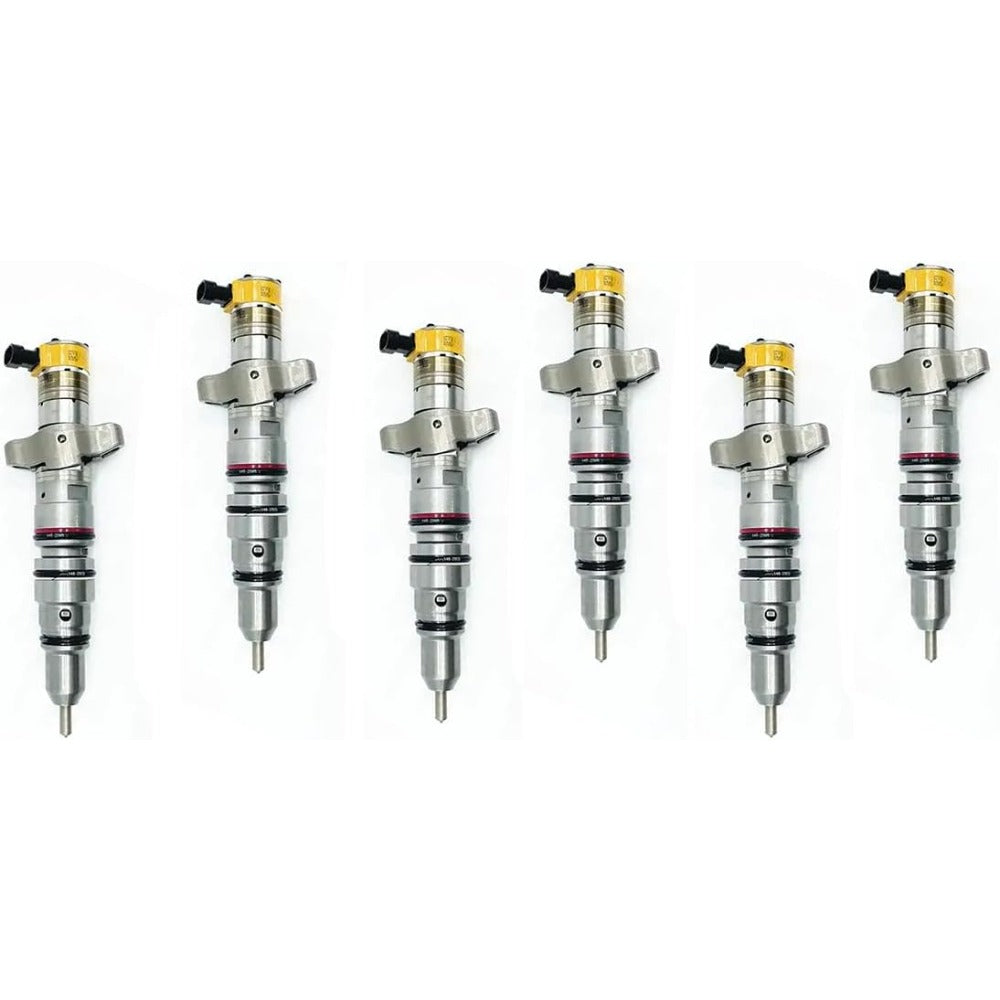 6 Pcs Fuel Injector 265-8106 for Caterpillar CAT Engine C7 C9 - KUDUPARTS