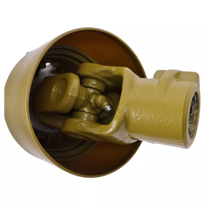 Arbre de transmission de prise de force jaune 1-3/8" à 6 cannelures T1 20"-24" pour tracteur