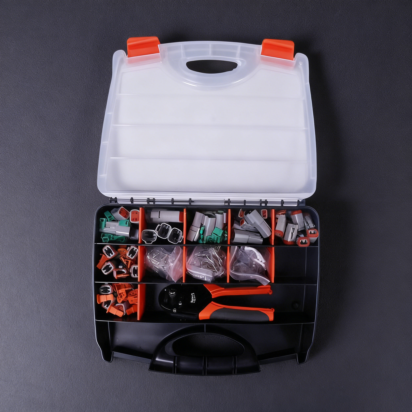 Kit de 231 connecteurs Deutsch DT à 2 et 4 broches