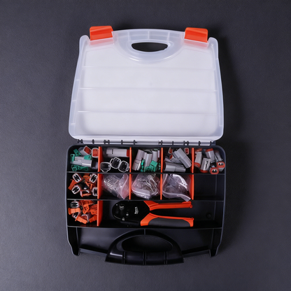 Kit de 231 connecteurs Deutsch DT à 2 et 4 broches