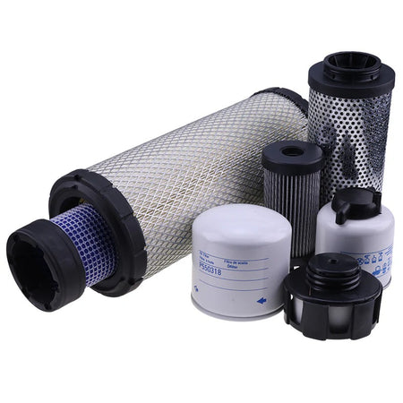 1000/2000 Hour Filter Kit 7316226 for Bobcat Skid Steer Loader S510 S530 - KUDUPARTS