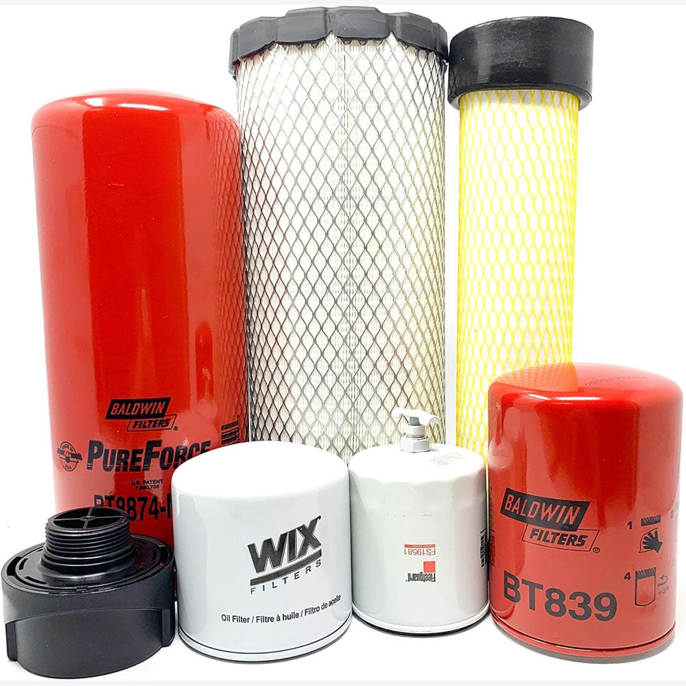 Kit de filtre 1000/2000 heures 7324330 pour excavatrice Bobcat 337 341 E50 E55