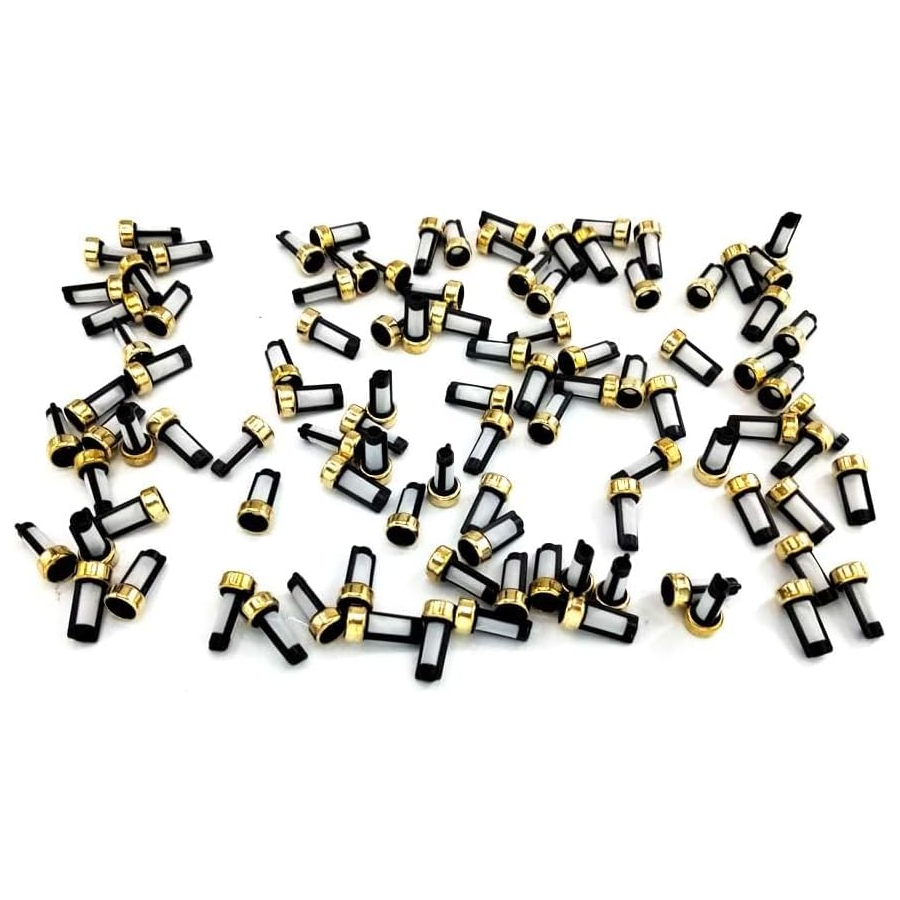 100 Pieces Fuel Injector Basket Micro Filter ASNU03C