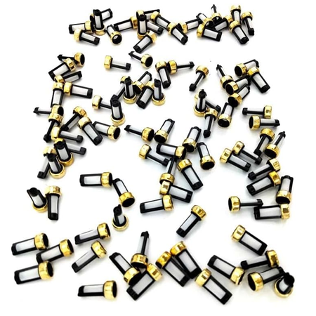 100 Pieces Fuel Injector Basket Micro Filter ASNU03C - KUDUPARTS