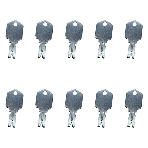 10 Ignition Key For Case JCB Sumitomo Linkbelt Excavator S450 150979A1 KHR3079 Ship to US - KUDUPARTS