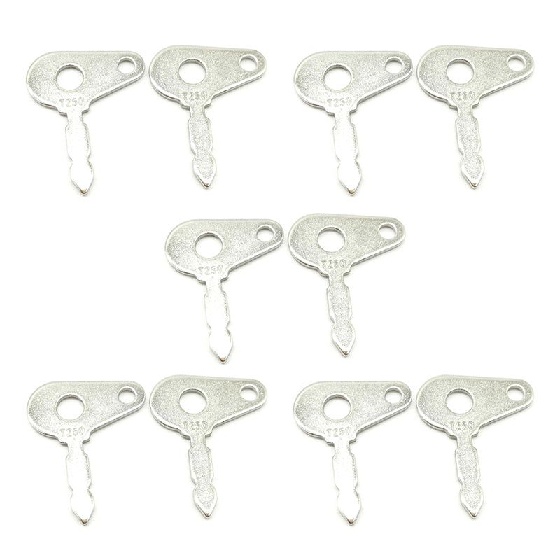 10 Ignition Key For Lucas Ford New Holland Case Tractor T250 8223438 54324157 Ship to US