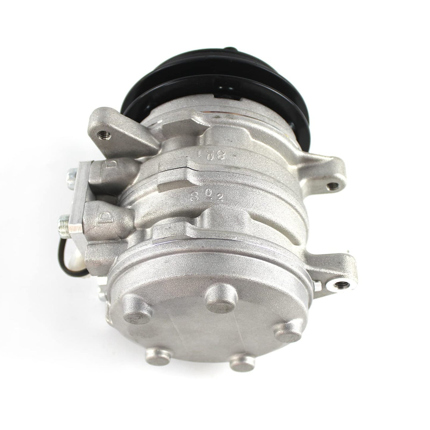 Compresor de aire acondicionado 10P08E 447200-7443 para tractores Kubota M4900, M5700, M6800, M8200 y M9000