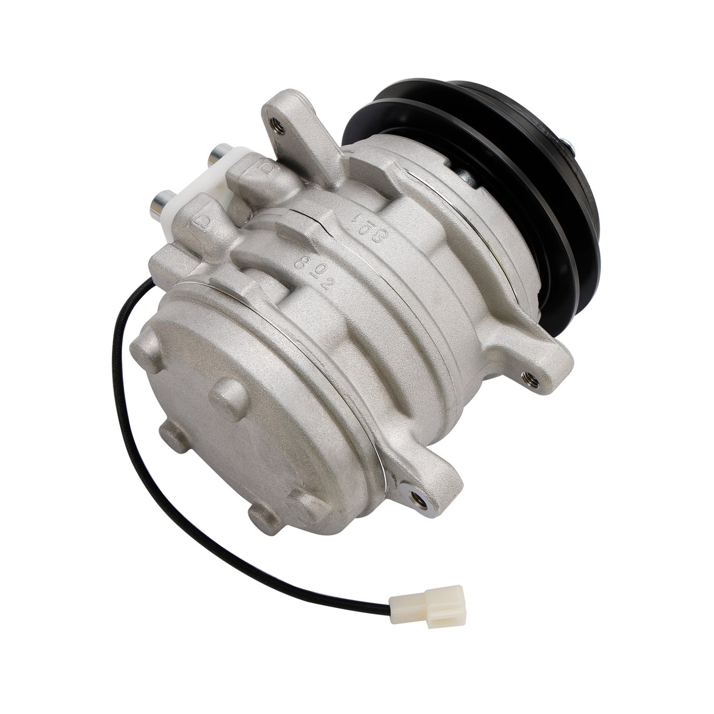 Compresor de aire acondicionado 10P08E 447200-7443 para tractores Kubota M4900, M5700, M6800, M8200 y M9000