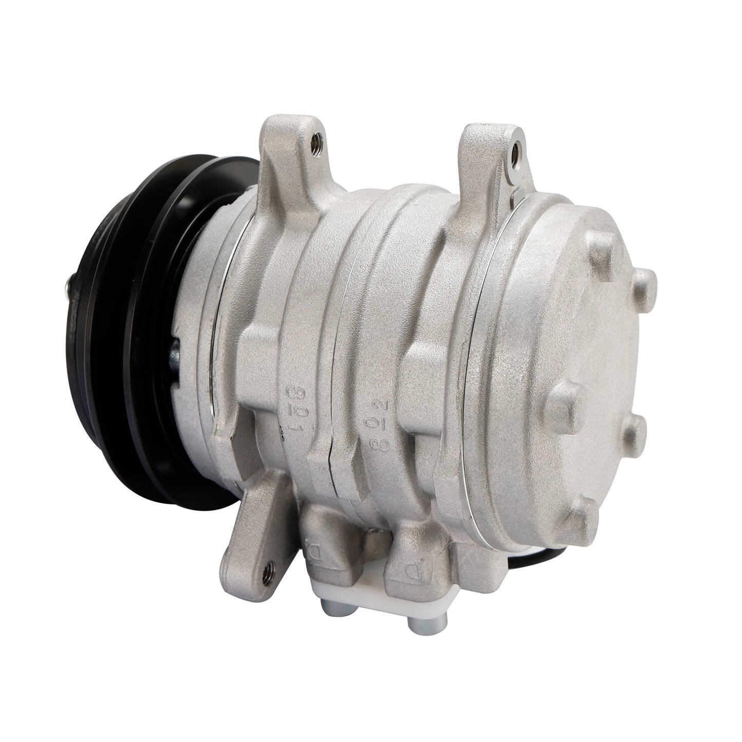 Compresor de aire acondicionado 10P08E 447200-7443 para tractores Kubota M4900, M5700, M6800, M8200 y M9000