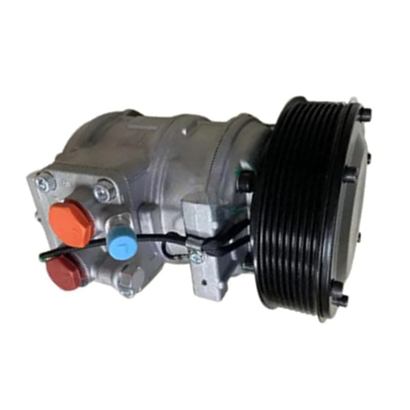 10PA17C 8PK A/C Compressor 447100-2381 447200-5964 For John Deere Tractors 12V Ship to US