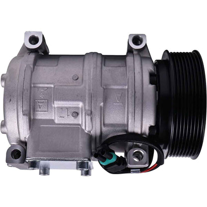 10PA17C A/C Compressor SE501820 SE503061 for John Deere Loader 444J 544J 624H 624J 844J 844K 744H 744J 824J