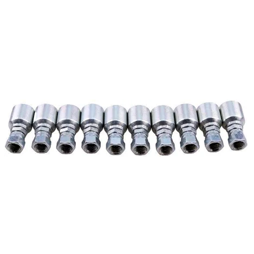 10PCS Hydraulic Hose Fitting With 1/2" Female JIC 10643-8-8 for Parker - KUDUPARTS