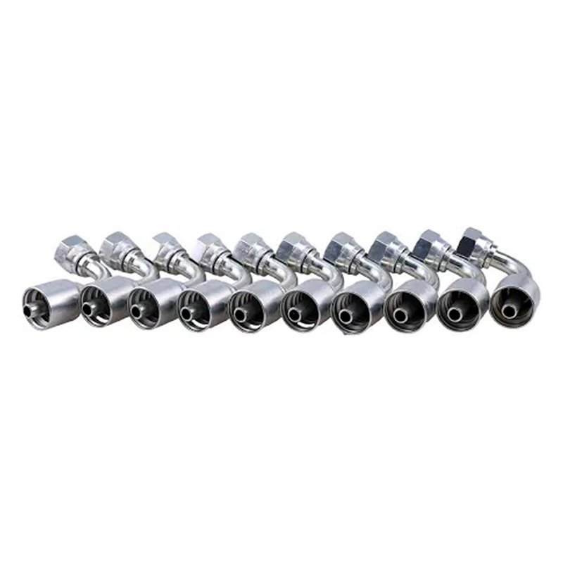Raccord de tuyau hydraulique 10 pièces avec raccord pivotant JIC femelle 1/2" 13943-8-6 pour Parker