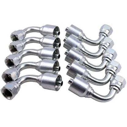 Raccord de tuyau hydraulique 10 pièces avec raccord pivotant JIC femelle 1/2" 13943-8-6 pour Parker
