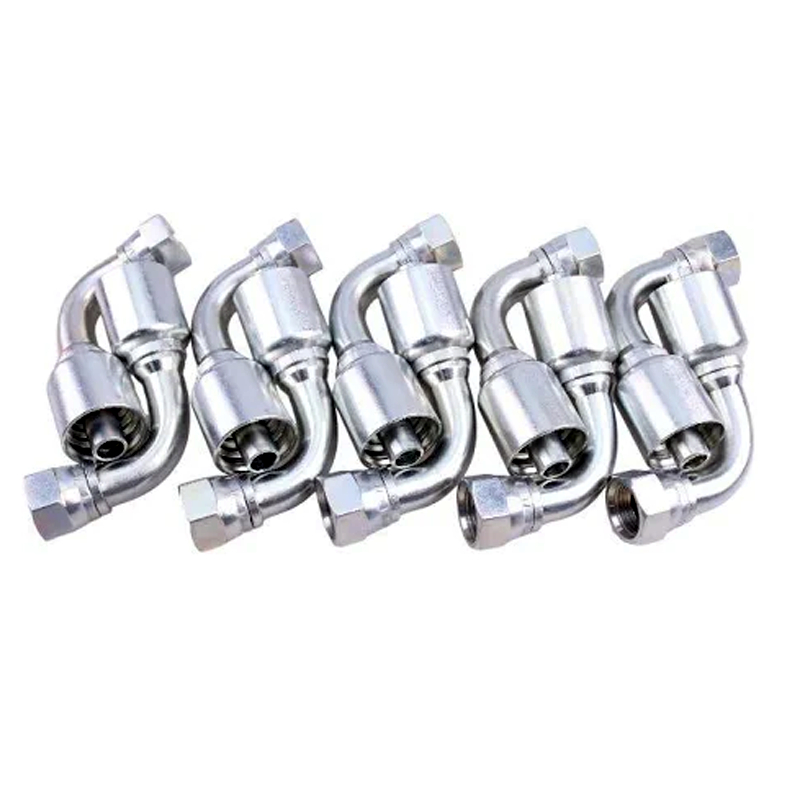 10PCS Hydraulic Hose Fitting With 1/2" Female JIC Swivel 13943-8-8 for Parker - KUDUPARTS