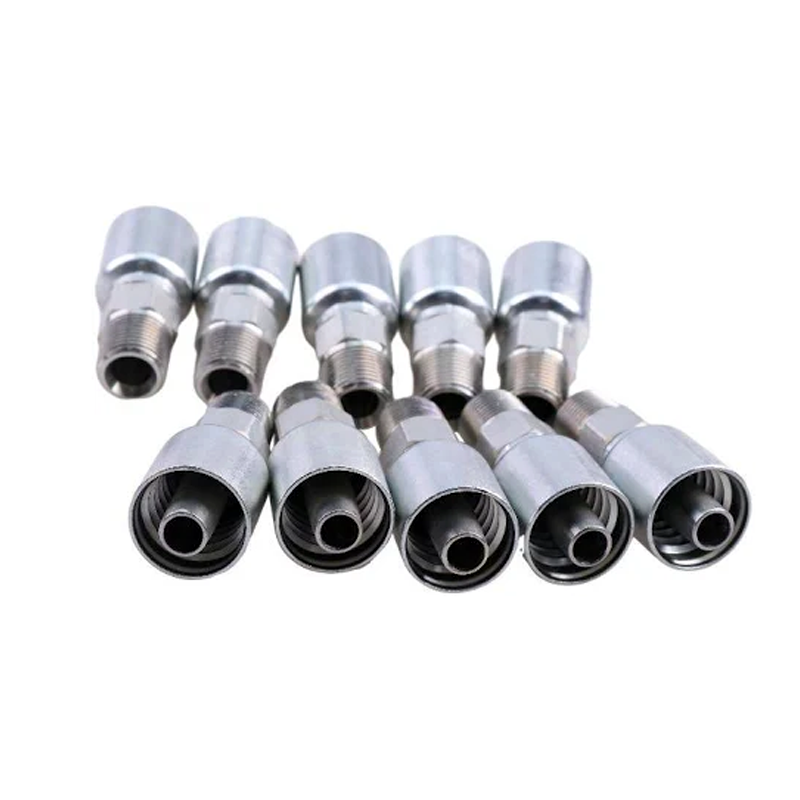 10PCS Hydraulic Hose Fitting With 12 Male NPT 10143-8-8 for Parker - KUDUPARTS