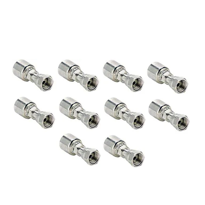 Raccord de tuyau hydraulique 10 pièces avec joint femelle 1/2'' 1JS43-8-8 pour Parker