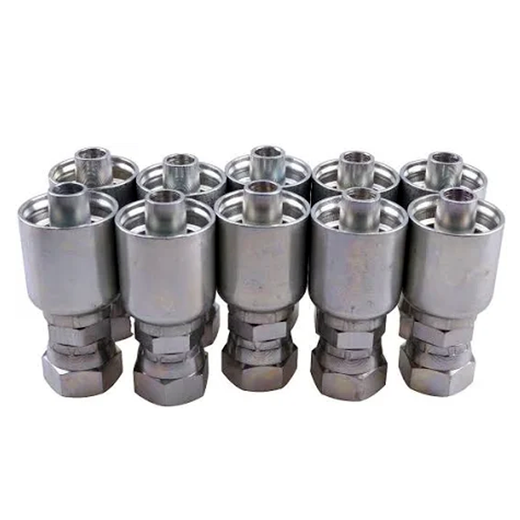 10PCS Hydraulic Hose Fitting With 1/2'' Female Seal 1JS43-8-8 for Parker - KUDUPARTS