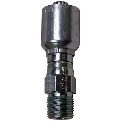 Raccord de tuyau hydraulique 10 pièces avec raccord pivotant mâle 1/4" 11343-4-4 pour Parker