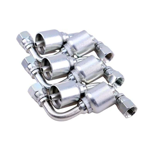 10PCS Hydraulic Hose Fitting With 1/4'' Female JIC 13943-4-4 for Parker - KUDUPARTS