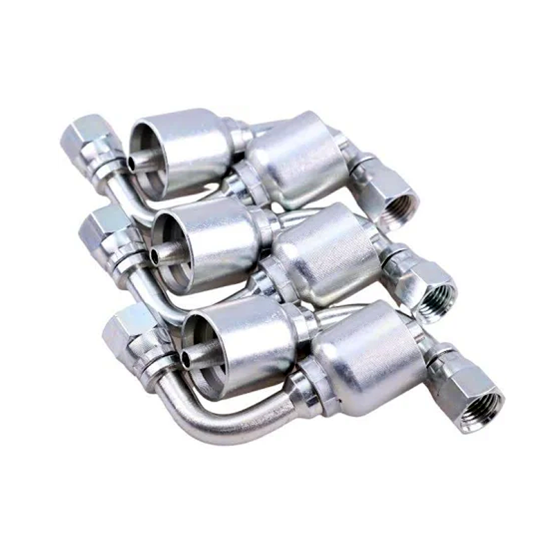 10PCS Hydraulic Hose Fitting With 1/4'' Female JIC 13943-4-4 for Parker - KUDUPARTS