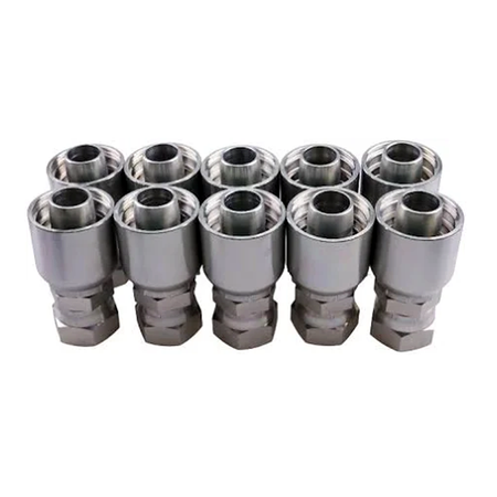 10PCS Hydraulic Hose Fitting With 1" Female JIC 10643-16-16 for Parker - KUDUPARTS