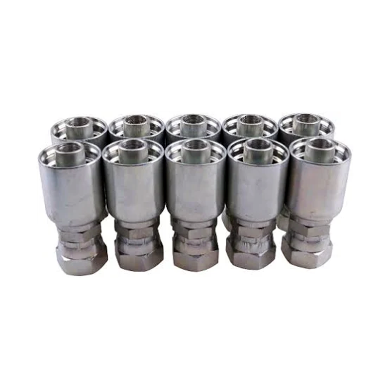 Raccord de tuyau hydraulique 10 pièces avec filetage femelle 5/8" JIC 10643-10-10 pour Parker 