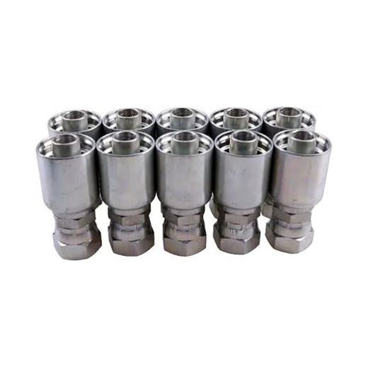 10PCS Hydraulic Hose Fitting With 5/8" Female JIC 10643-10-10 for Parker - KUDUPARTS