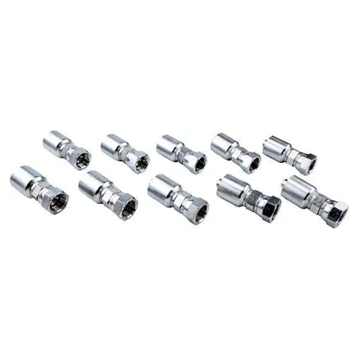 10PCS Hydraulic Hose Fitting With 5/8" Female JIC Swivel Thread 10643-10-08 for Parker - KUDUPARTS
